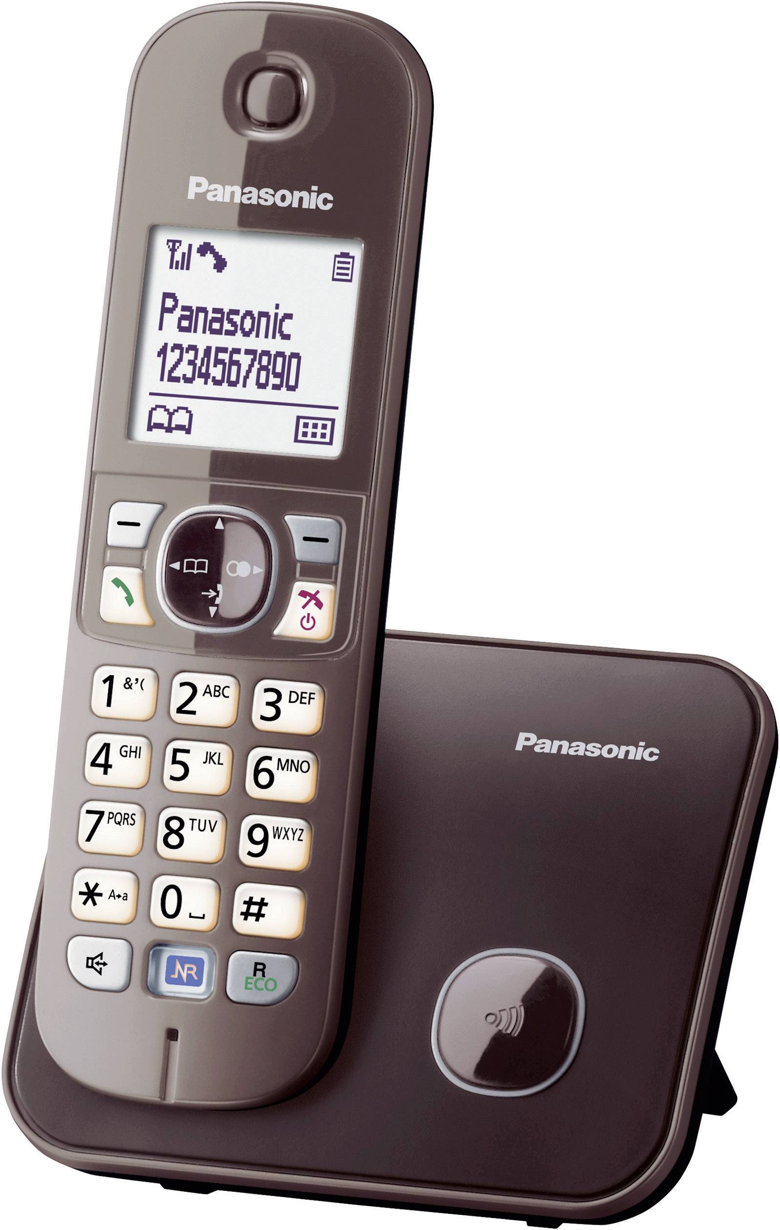 Téléphone sans fil Panasonic KX-TG6811 moka