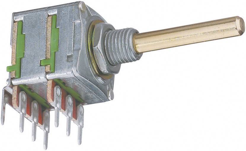 Potentiometer Service 4018 4018 Potentiomètre rotatif stéréo 0.05 W 10 kΩ 1 pc(s)