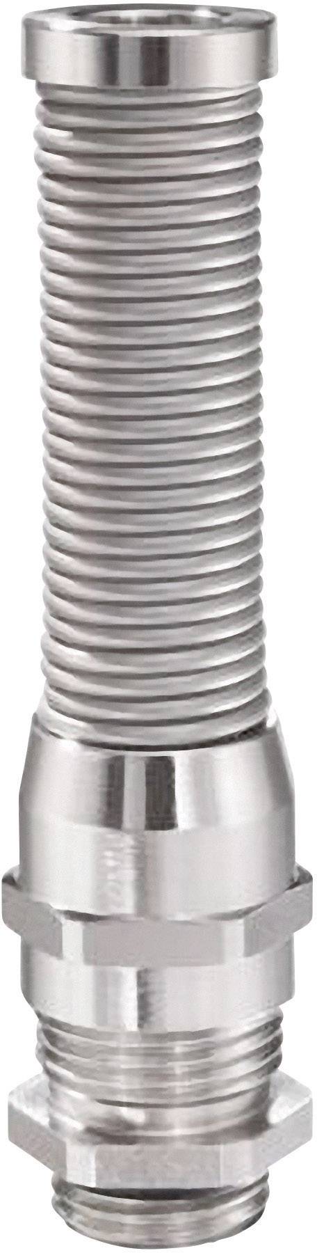 Tuyau métallique à construction spirale flexible, idéal pour le transfert de fluides et la protection des câbles dans des applications industrielles.