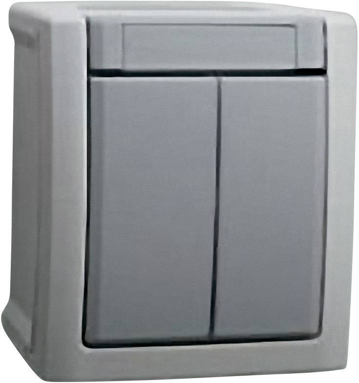 Interrupteur pour gamme VIKO 90591002-DE Pacific gris