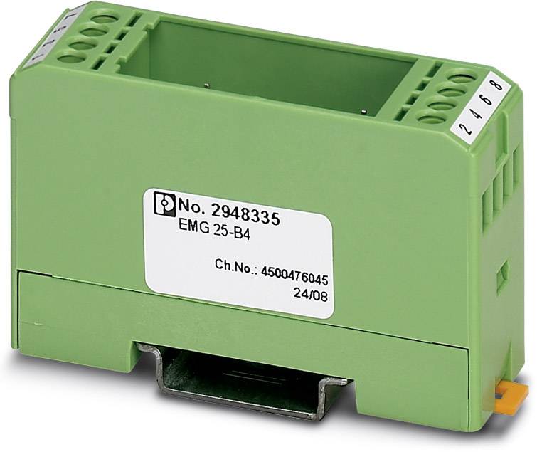 Boîtier pour rail Phoenix Contact EMK 12-B2 2948995 plastique 10 pc(s)
