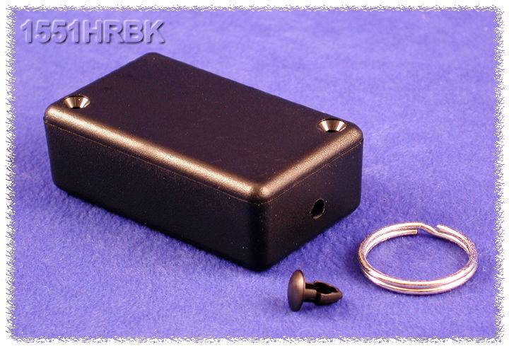 Boîtier universel Hammond Electronics 1551GRBK ABS noir 50 x 35 x 20 1 pc(s)