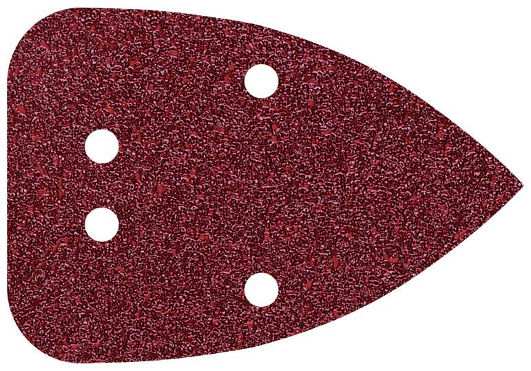 Feuille abrasive pour ponceuse Multi avec bande auto-agrippante, perforé Wolfcraft 1764000 Grain 240 (L x l) 136 mm x 96 mm 10