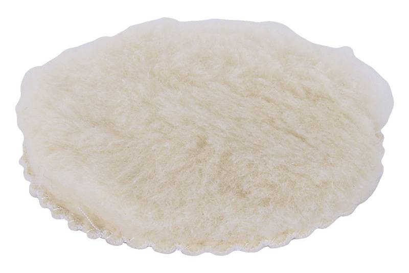 1 bonnet de polissage auto-agrippant en peau de mouton Wolfcraft 2224000