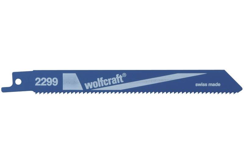 2 Lame de scie sabre Wolfcraft 2299000 Longueur lame de scie 152 mm 2 pc(s)