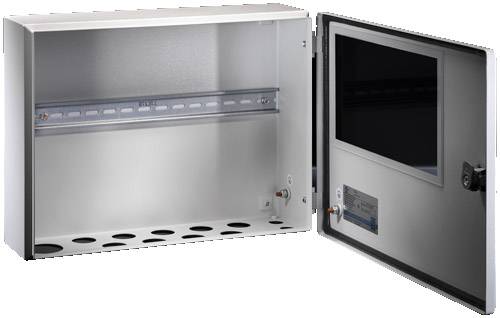 Coffret d'installation Rittal BG 1606.520 1606.520 gris clair (RAL 7035) 400 x 300 x 120 Tôle d'acier 1 pc(s)