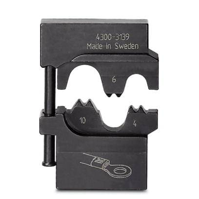 Phoenix Contact CRIMPFOX-M RC 10/DIE 1212077 Matrice de sertissage pour cosses non-isolées 4 à 10 mm² adapté pour marque (pinces)