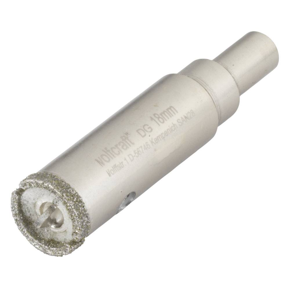 Trépan Céramique diamanté Wolfcraft 5920000 18 mm revêtement diamanté 1 pc(s)