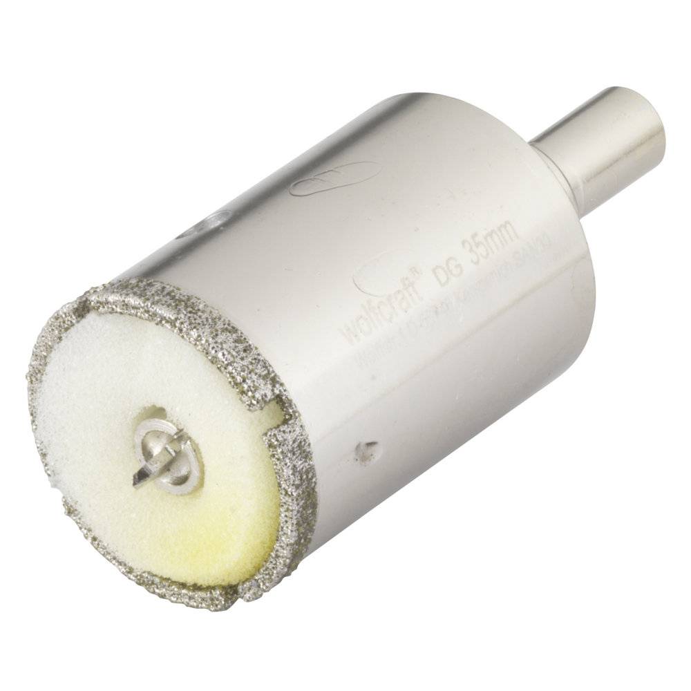 Trépan Céramique diamanté Wolfcraft 5926000 35 mm revêtement diamanté 1 pc(s)