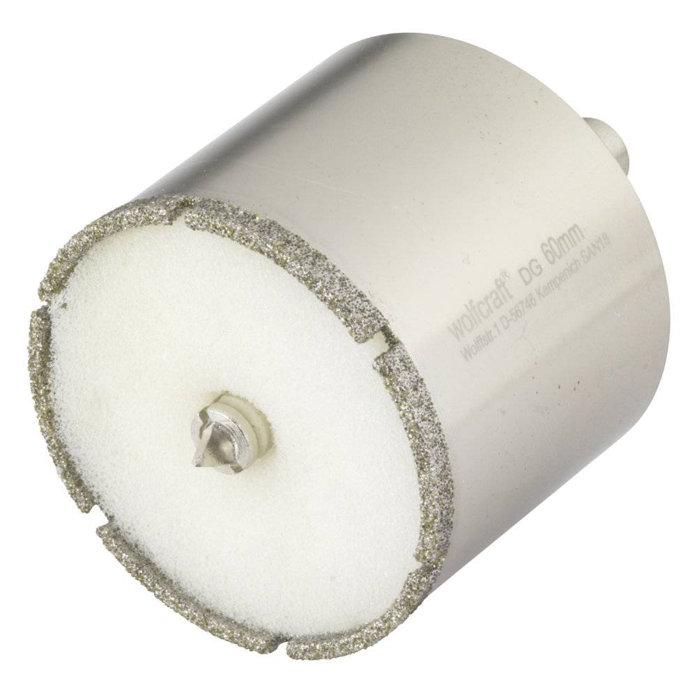 Trépan diamant "Ceramic" Wolfcraft 5940000 60 mm revêtement diamanté 1 pc(s)