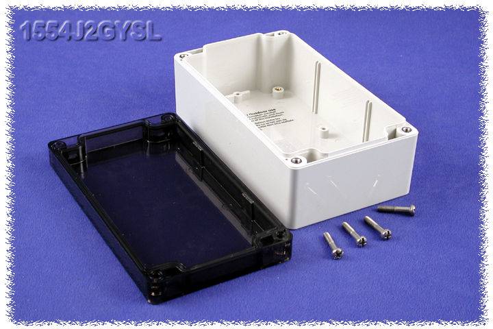Boîtier universel Hammond Electronics 1554J2GYSL Polycarbonate gris 160 x 90 x 60 1 pc(s)