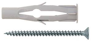 Chevilles universelles + vis Fischer 53266