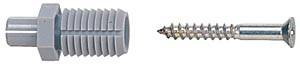 Fischer 60580 TB Fixation pour marches d'escalier 40 mm 15 mm 50 pc(s)