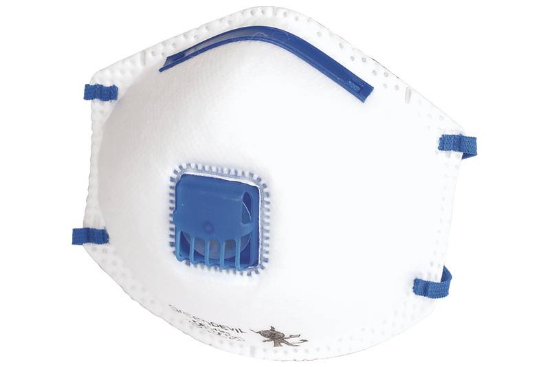 Masque anti poussières fines avec soupape FFP2 Wolfcraft 4840000 3 pc(s)