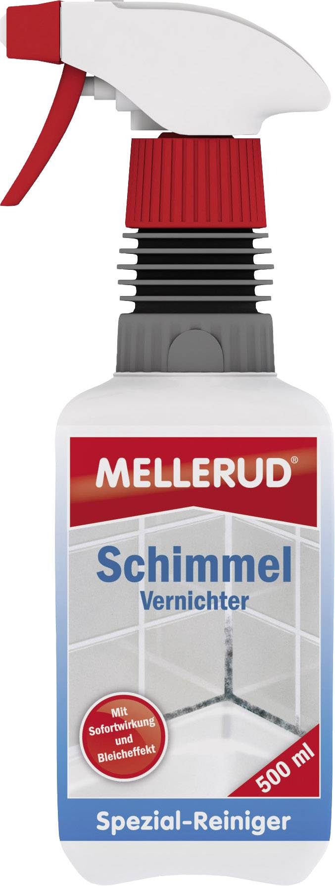 Mellerud 2605000097 Nébuliseur à moisissure contenant du chlore 500 ml