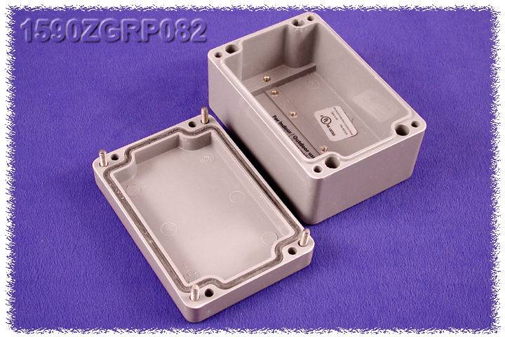 Boîtier universel Hammond Electronics 1590ZGRP082 polyester gris 110 x 75 x 55 1 pc(s)