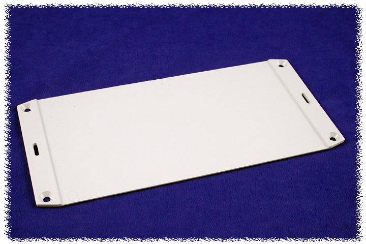 Plaque pour presse-étoupes Hammond Electronics 1591FAGY ABS gris (L x l) 125 mm x 47 mm