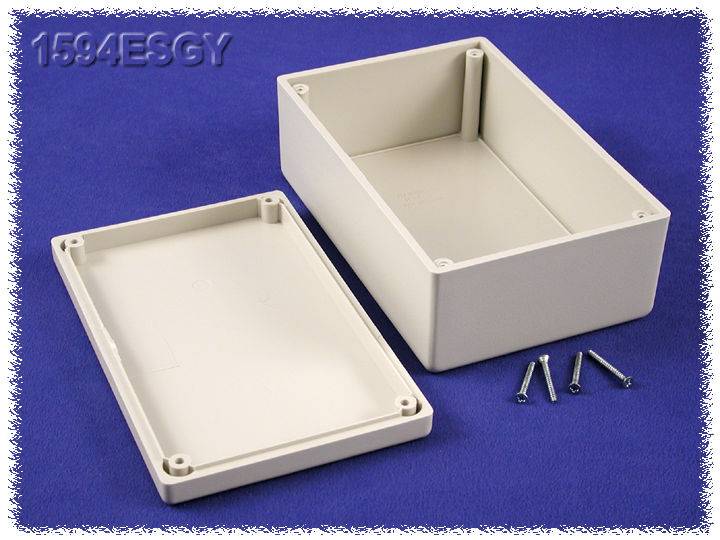 Boîtier universel Hammond Electronics 1594ESGY ABS gris 167 x 107 x 65 1 pc(s)