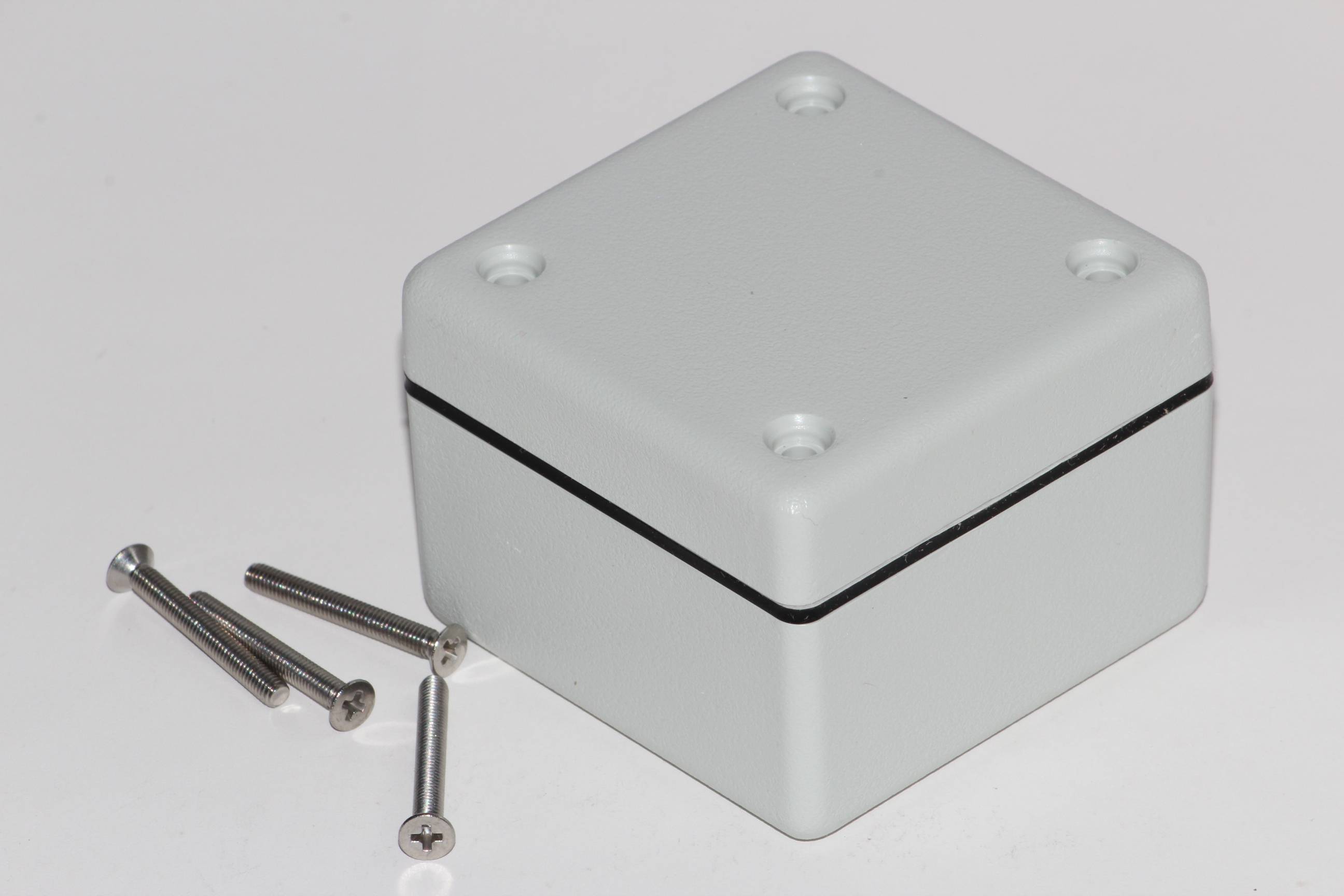 Boîtier universel Hammond Electronics 1594AWGY ABS gris 56 x 56 x 40 1 pc(s)