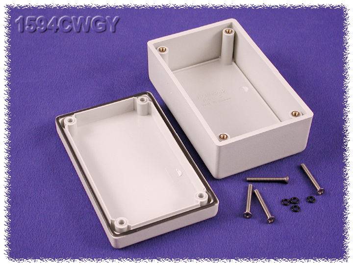 Boîtier universel Hammond Electronics 1594CWGY ABS gris 105 x 66 x 45 1 pc(s)