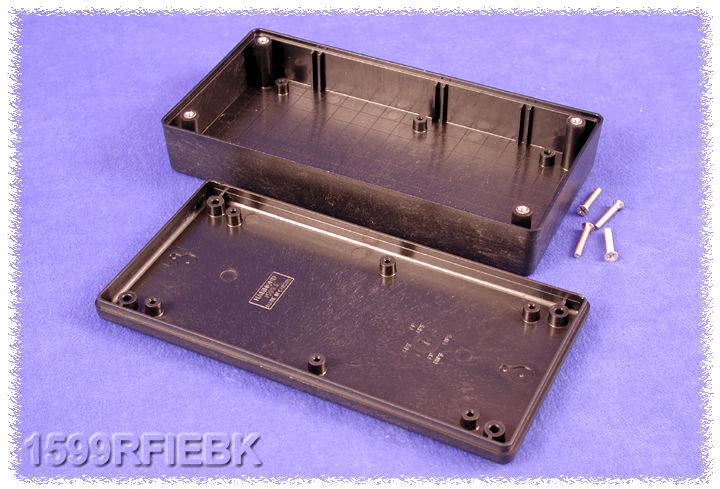 Boîtier portatif Hammond Electronics 1599RFIEBK ABS noir 170 x 85 x 34 1 pc(s)