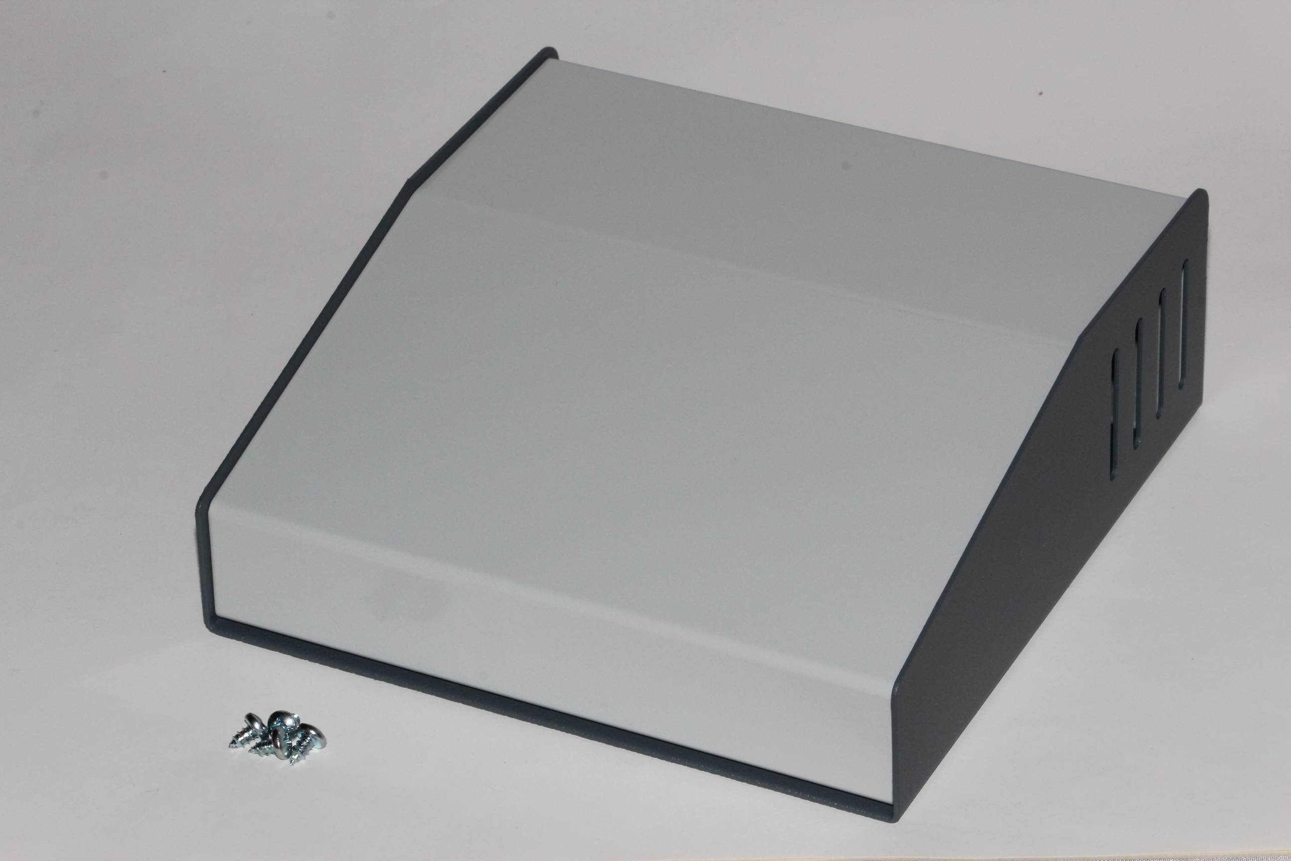 Boîtier pupitre Hammond Electronics 515-0920 acier gris (L x l x H) 157 x 154 x 58 mm 1 pc(s)