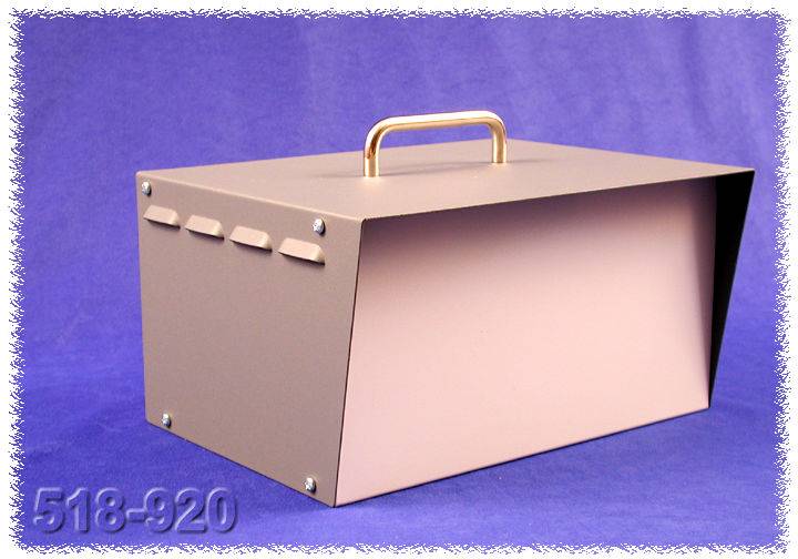 Boîtier d'instrumentation Hammond Electronics 518-0920 acier gris 197 x 298 x 159 1 pc(s)