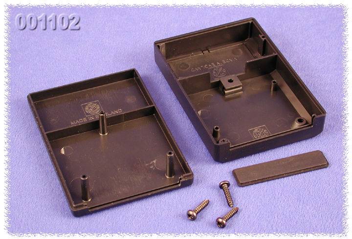 Boîtier portatif Hammond Electronics 001117 ABS gris 125 x 70 x 22 1 pc(s)