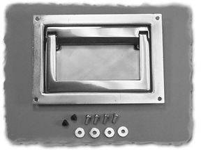 Hammond Electronics M262-01 Poignée rabattable aluminium (L x l x H) 150 x 17.5 x 105 mm 1 pc(s)