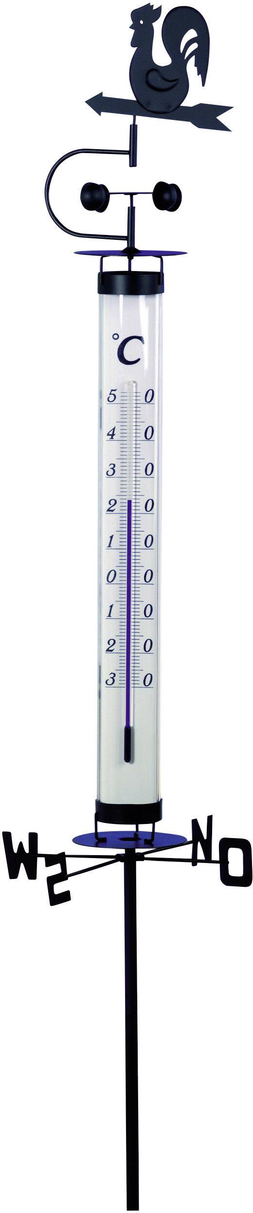 TFA Dostmann Garden Thermomètre noir