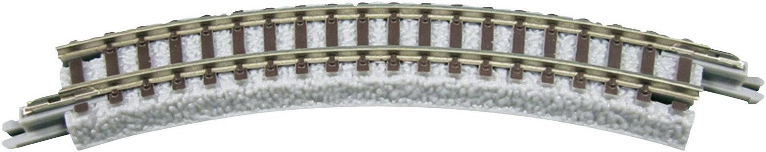 Rail courbe Rokuhan 7297010 (Z) Voie Rokuhan (avec ballast) 4 pc(s)