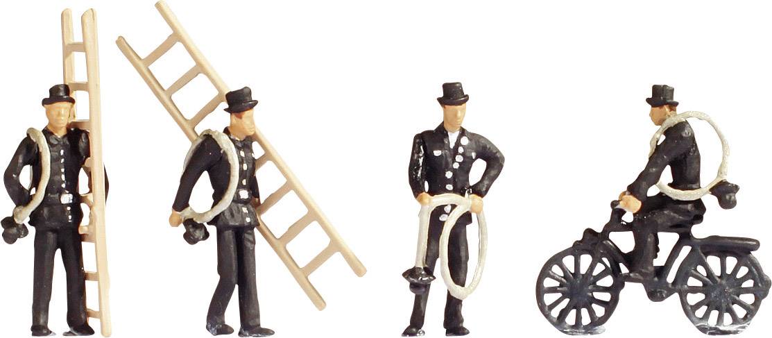 4 figurines de ramoneurs NOCH H0 15052