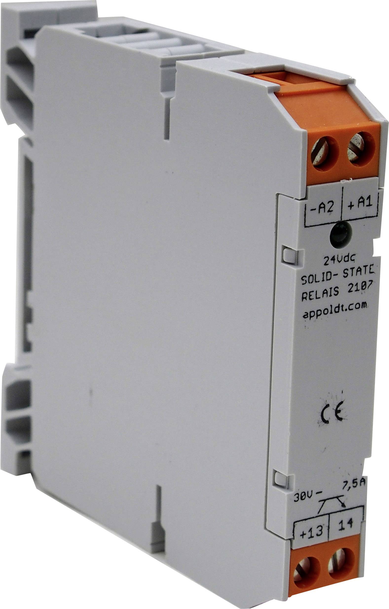 Appoldt Relais à semi-conducteurs 2106 7.5 A Tension de contact (max.): 30 V/DC 1 pc(s)