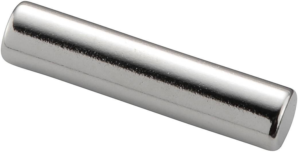 TRU COMPONENTS TC-12260104 Aimant permanent barre (Ø x H) 5 mm x 22 mm Température limite (max.): 100 °C