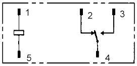 Omron G2RL-1-24V Relais pour circuits imprimés 24 V/DC 12 A 1 inverseur (RT)