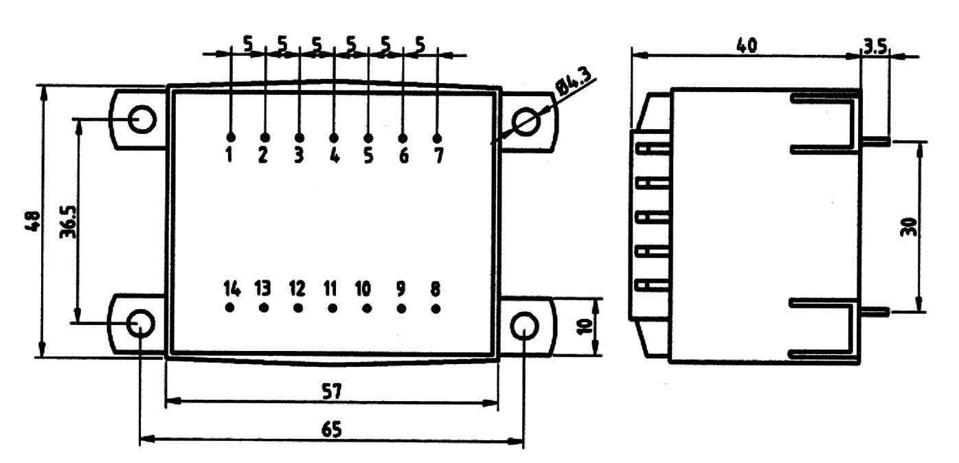 Weiss Elektrotechnik 85/384 Transformateur pour circuits imprimés 1 x 230 V 1 x 18 V/AC 16 VA 889 mA