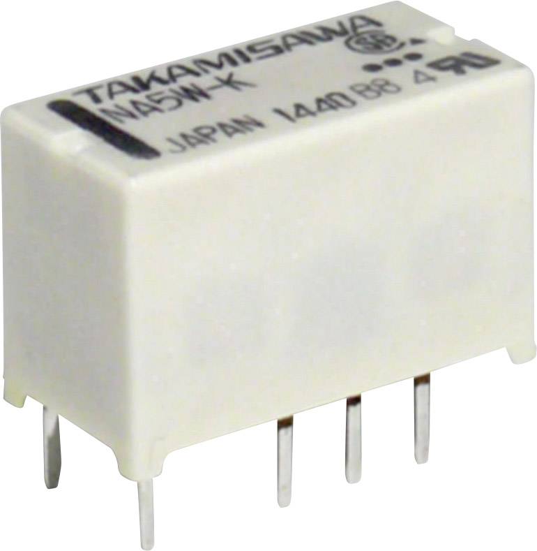 Takamisawa NA24WK24V Relais pour circuits imprimés 24 V/DC 2 A 2 inverseurs (RT)