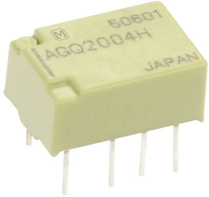 Un composant électronique portant la désignation 'AGQ2004H', originaire du Japon et doté de plusieurs broches métalliques à sa base.