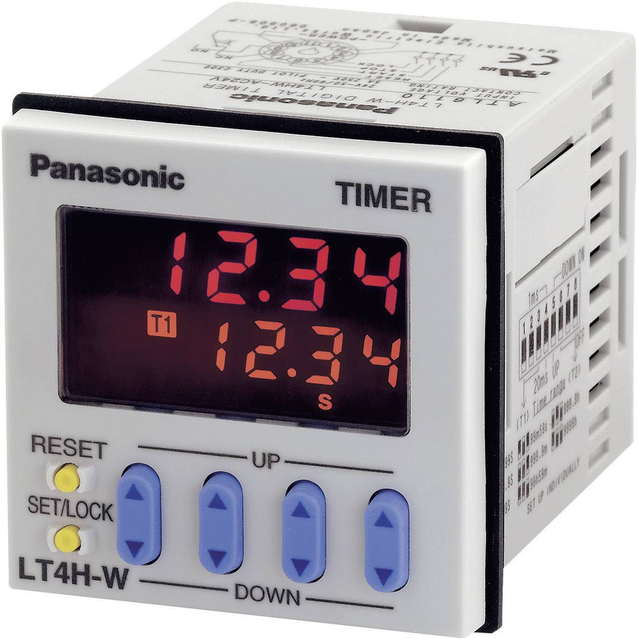 Panasonic LT4HW24SJ LT4HW24SJ Relais temporisé multifonction 12 V/DC, 24 V/DC 1 pc(s) Plage temporelle: 0.01 s - 9999 h
