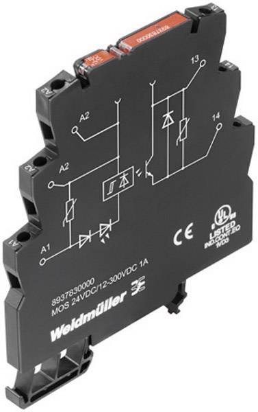Weidmüller Relais à semi-conducteurs 8937980000 0.5 A Tension de contact (max.): 48 V/DC 1 pc(s)