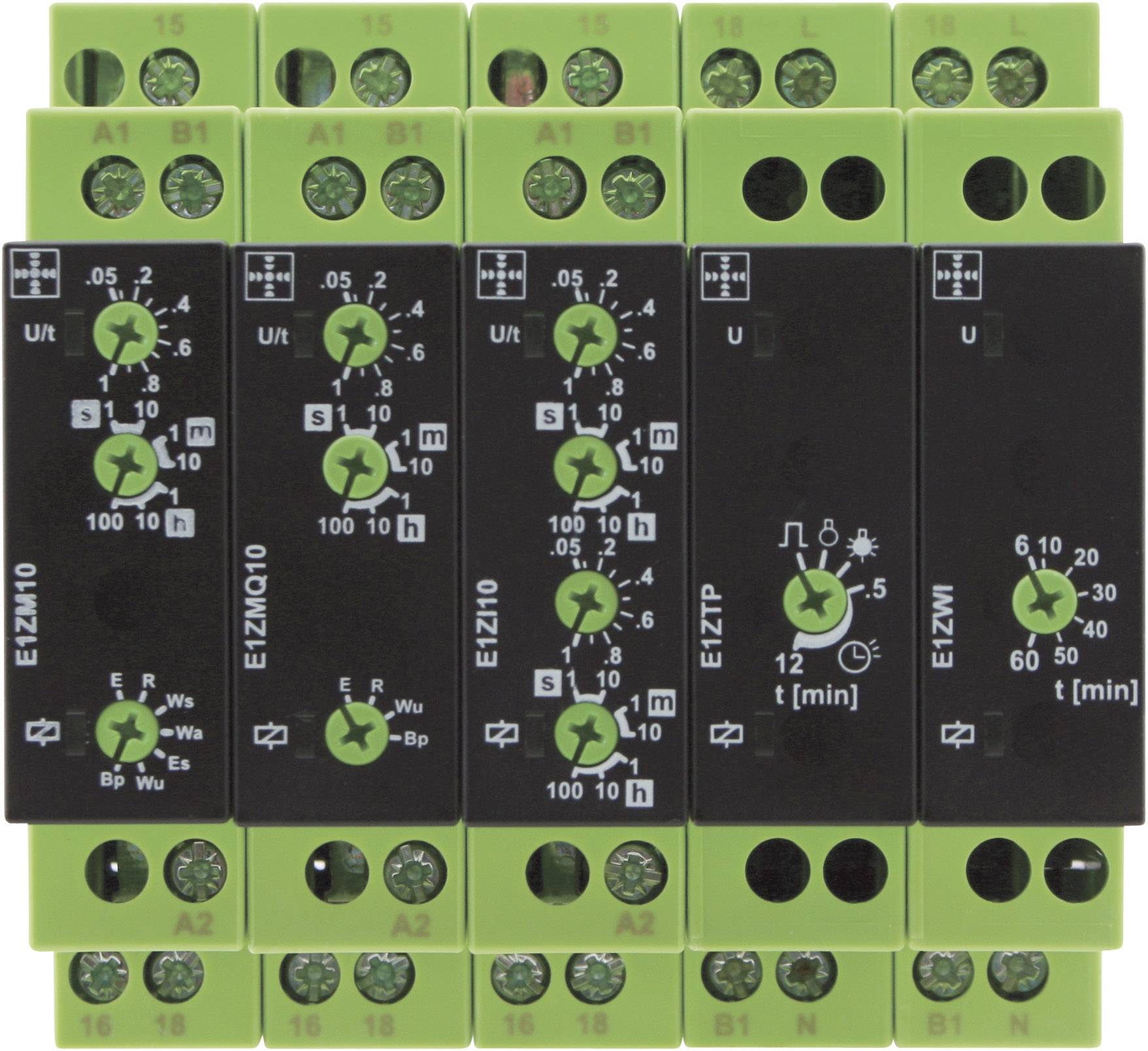 tele 111100 E3ZM20 12-240V AC/DC Relais temporisé multifonction 1 pc(s) 2 inverseurs (RT)