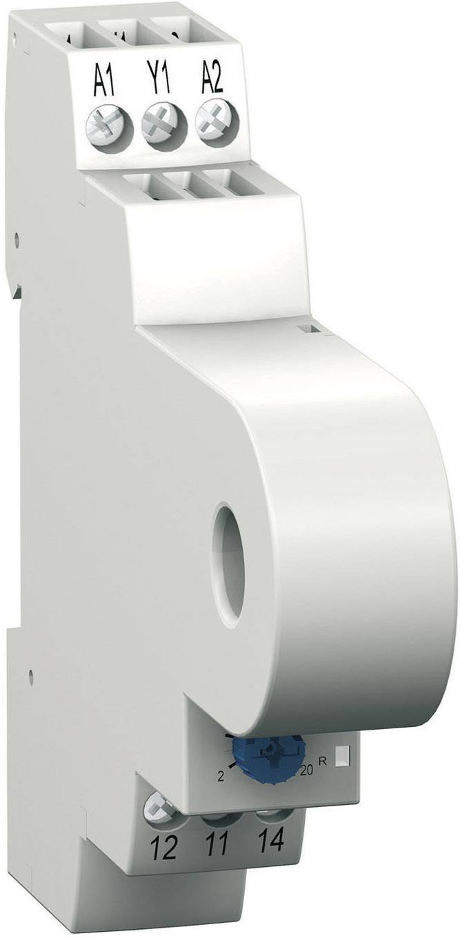 Relais de contrôle courant 24 - 240 V AC/DC N/A gamme de mesure 2 - 20 A Crouzet 84871122 MIC