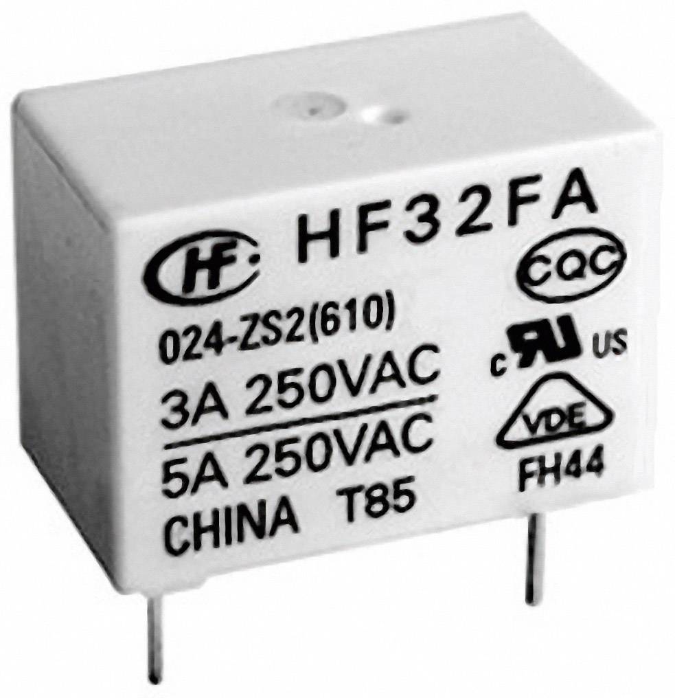 Hongfa HF32FA/005-HSL2 (610) Relais pour circuits imprimés 5 V/DC 5 A 1 NO (T)