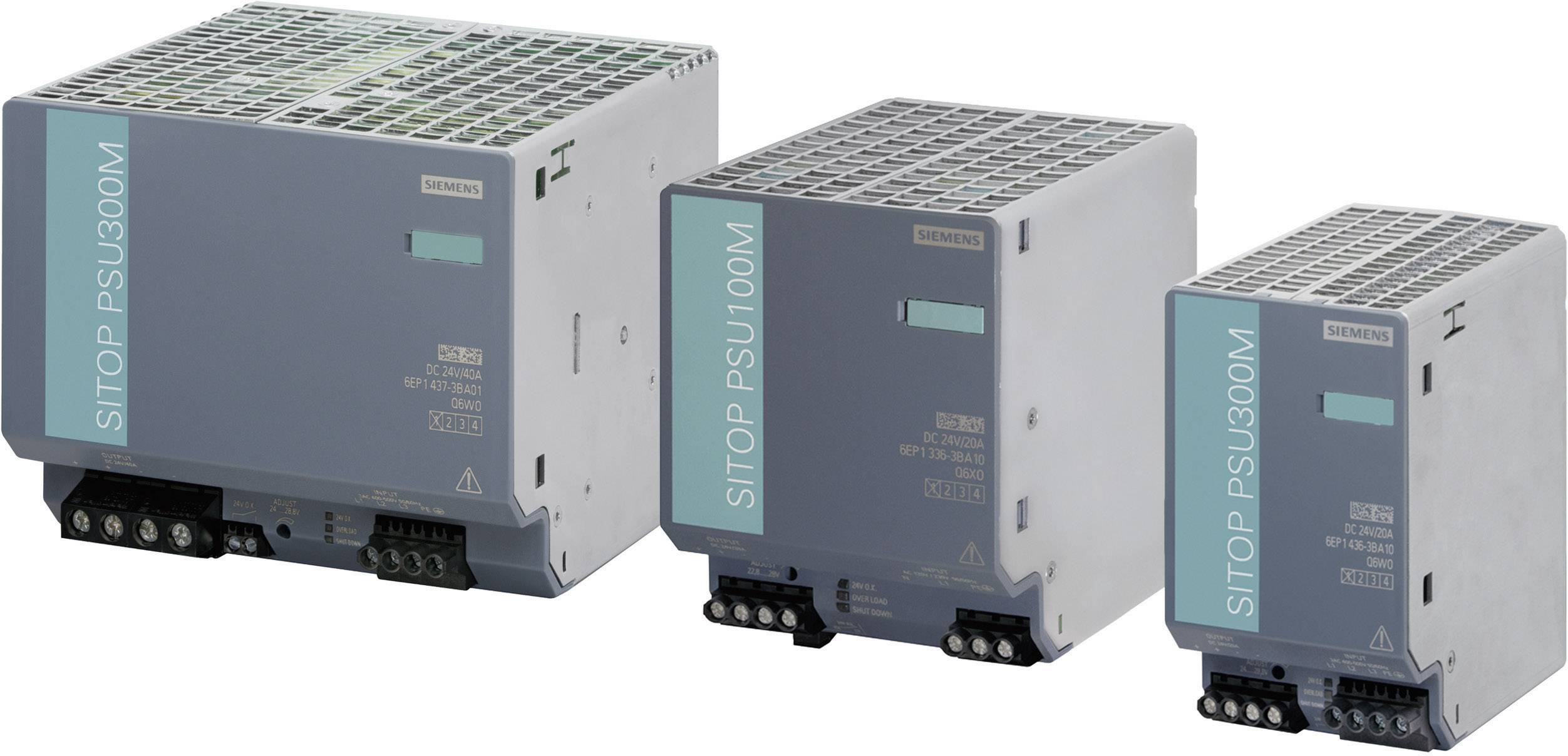 Alimentation rail DIN Siemens SITOP Modular 24 V/5 A 28.8 V/DC 5 A 120 W 1 x