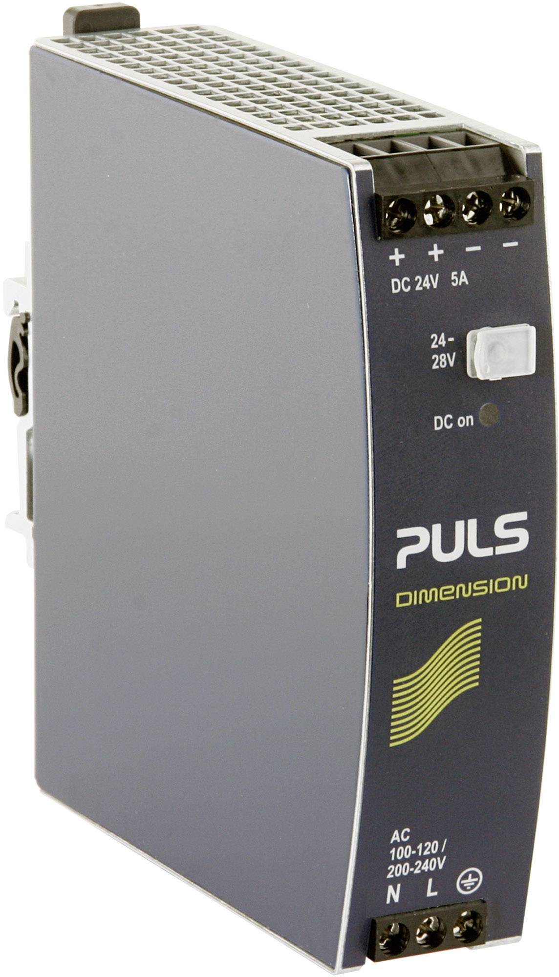 Alimentation rail DIN PULS DIMENSION CS5.241 28 V/DC 5 A 120 W 1 x