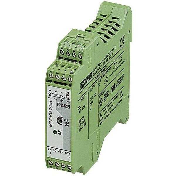Alimentation rail DIN Phoenix Contact MINI-PS-48-60DC/24DC/1 28.5 V/DC 1 A 24 W 1 x Alimentation rail DIN Phoenix Contact MINI-PS-48-60DC/24DC/1 28.5 V/DC 1 A 24 W 1 x