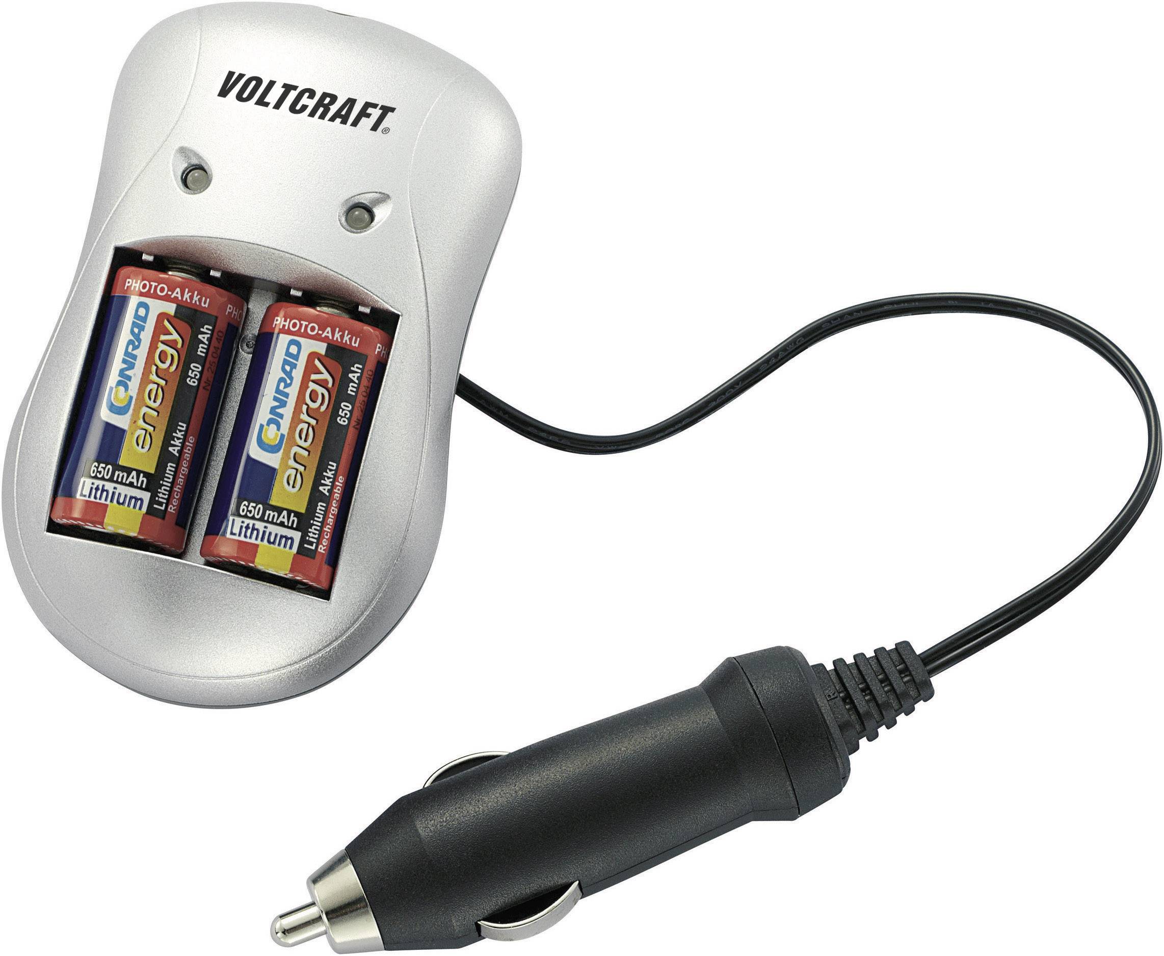 Chargeur de piles rondes Li-ion avec accus VOLTCRAFT P-76