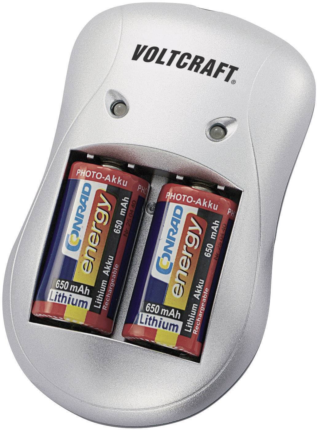 Chargeur de piles rondes Li-ion avec accus VOLTCRAFT P-76