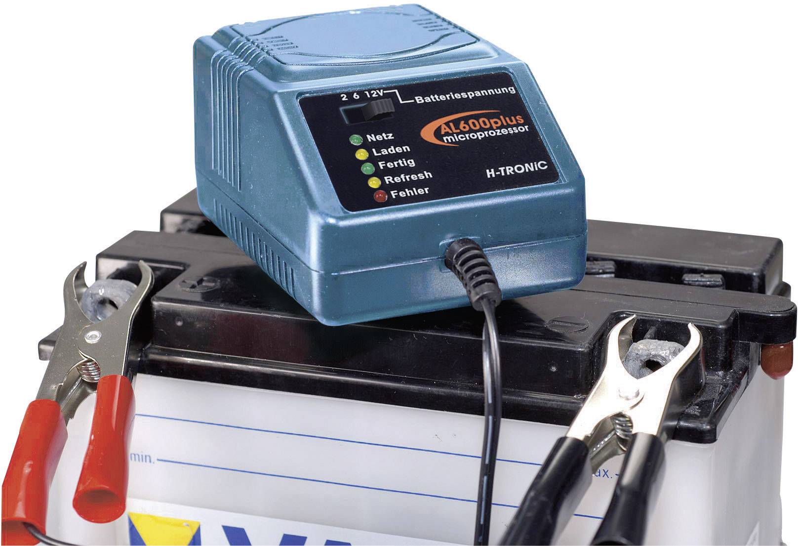 Chargeur pour batteries au plomb H-Tronic 2242217 2 V, 6 V, 12 V 1 pc(s)