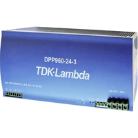 Alimentation rail DIN TDK-Lambda DPP960-24-3 28.5 V/DC 40 A 960 W 1 x Alimentation rail DIN TDK-Lambda DPP960-24-3 28.5 V/DC 40 A 960 W 1 x